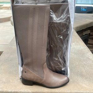 Aetrex Taupe Belle Knit Boots Size 40 9-9.5